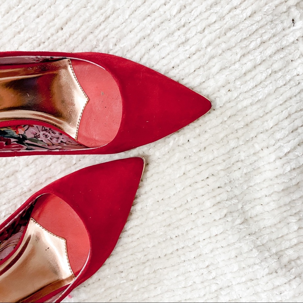 Ted Baker Red Pumps